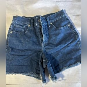 Womens size 0 Express denim shorts